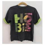 VTG 80s Hobie Single Stich Puff Paint T-Shirt S/XS
