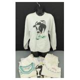 7 Pieces of Vintage Clothing Cow Sweatshirt Plus