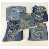 Ladies Denim Silvers Miss Me Hollister Calvin K