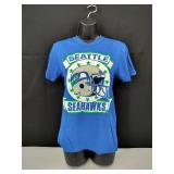 VTG Garan Seattle Seahawks Single Stich T-Shirt