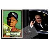 Donald Trump 1952 Topps Baseball Style Reprint RC