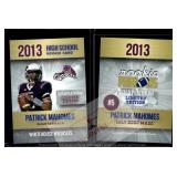 Patrick Mahomes 2013 HS Rookie Phenoms NFL RC Card