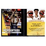 Wembanyama Hot Shot Prospects Rookie Card