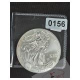 2002 American Walking Liberty Silver Eagle