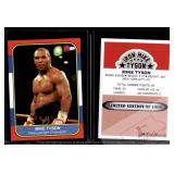 Mike Tyson Sports Journal Champion Promo Card