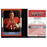 Tom Brady Sports Journal Retirement Card