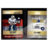 Tom Brady 2000 Rookie Phenoms NFL Rookie RC Card