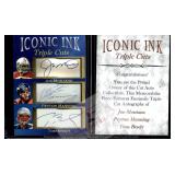 Montana Manning Brady Iconic Ink Facsimile Autos