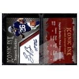 Saquon Barkley Iconic Ink Rookie Facsimile Auto