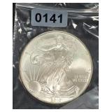 2010 American Walking Liberty Silver Eagle