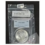1886 Morgan Silver Dollar PCGS MS64 Coin S$1