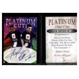 Messi Mbappe Platinum Cuts Facsimile Autos