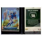 Malik Nabers Downtown Reprint Card