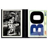 Bo Jackson 1990 Score B/W Reprint Card