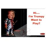 Donald Trump Chucky Parody Trading Card Issue