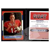 Tom Brady Sports Journal Retirement Card Issue