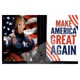 Donald Trump Captain America Parody Card Issue