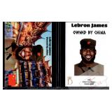 Lebron James Dynasty Owned China Promo Card