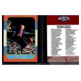 Donald Trump 1986 Fleer Style Promo Card