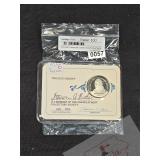 1979-1980 Franklin Mint Society Silver Medal