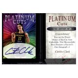 Caitlin Clark Platinum Cuts Facsimile Auto