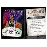 Caitlin Clark Platinum Cuts Facsimile Auto