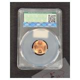 2025-D Shield Copper Penny CAC MS64RD 1C Coin