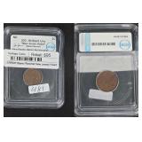 ICG Copper Blank Planchet New Jersey Hoard 1C