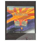 2008 Arizona State Quarter Two Coin Card Set