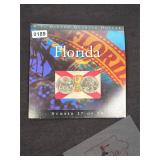 2004 Florida State Quarter Proof Set Two Coins