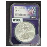 2026 American Silver Eagle NGC MS70 Coin S$1
