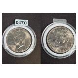 1972 Eisenhower Silver Dollar Proof Coin US