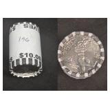 1996 S Silver Kennedy Half Dollar Proof Roll