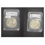 1922 Peace Silver Dollar ICG MS62 Rare Coin