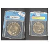 1976-D Eisenhower Dollar Variety 1 ANACS MS64