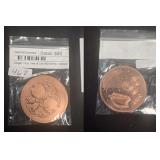 Geiger Tara Tree of Life Reverse Proof Copper