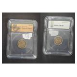 1922 France 50 Centimes ICG Aluminum-Bronze