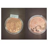 2022 Cook Islands Legacy Pharaohs Copper Coin