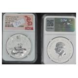 2025-P Australia Year of Snake Silver MS70 NGC