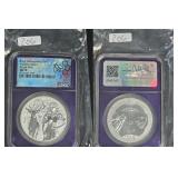 2023 1oz Silver Valkyries Ostara NGC MS70 Coin