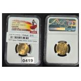 1975 Spain Peseta King Juan Carlos I NGC Coin