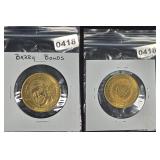 1998 Pinnacle Mint Barry Bonds Baseball Coin