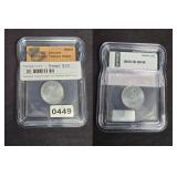 1969 Denmark 2 Ore ICG Genuine Treasure Hoard