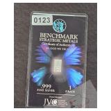 Benchmark Strategic Metals .999 Fine Silver