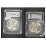1923 Silver Peace Dollar ICG MS62 Rare Coin