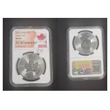 2025 Canada Maple Leaf Silver $5 NGC MS 69 1oz