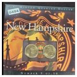 2000 New Hampshire US Mint State Quarter