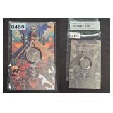 Aztec Antique .999 Silver 3 Gram Coin Card