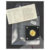 2023 1/1000 oz Gold Double Eagle Proof Coin
