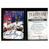 Brady Mahomes Platinum Cuts Facsimile Autos